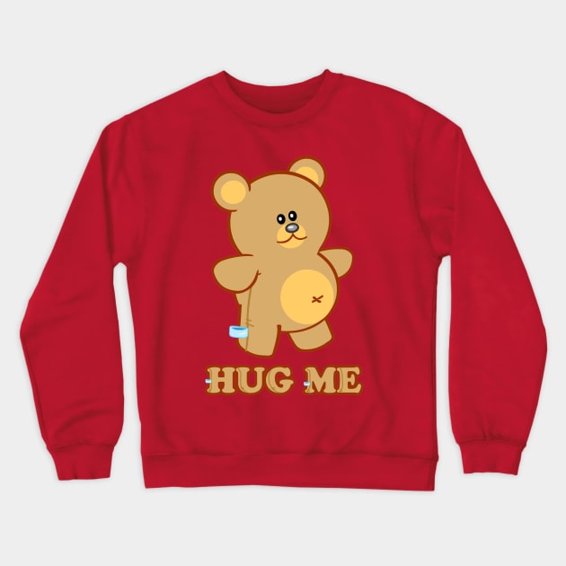 HUG ME! Crewneck Sweatshirt by AnishaCreations